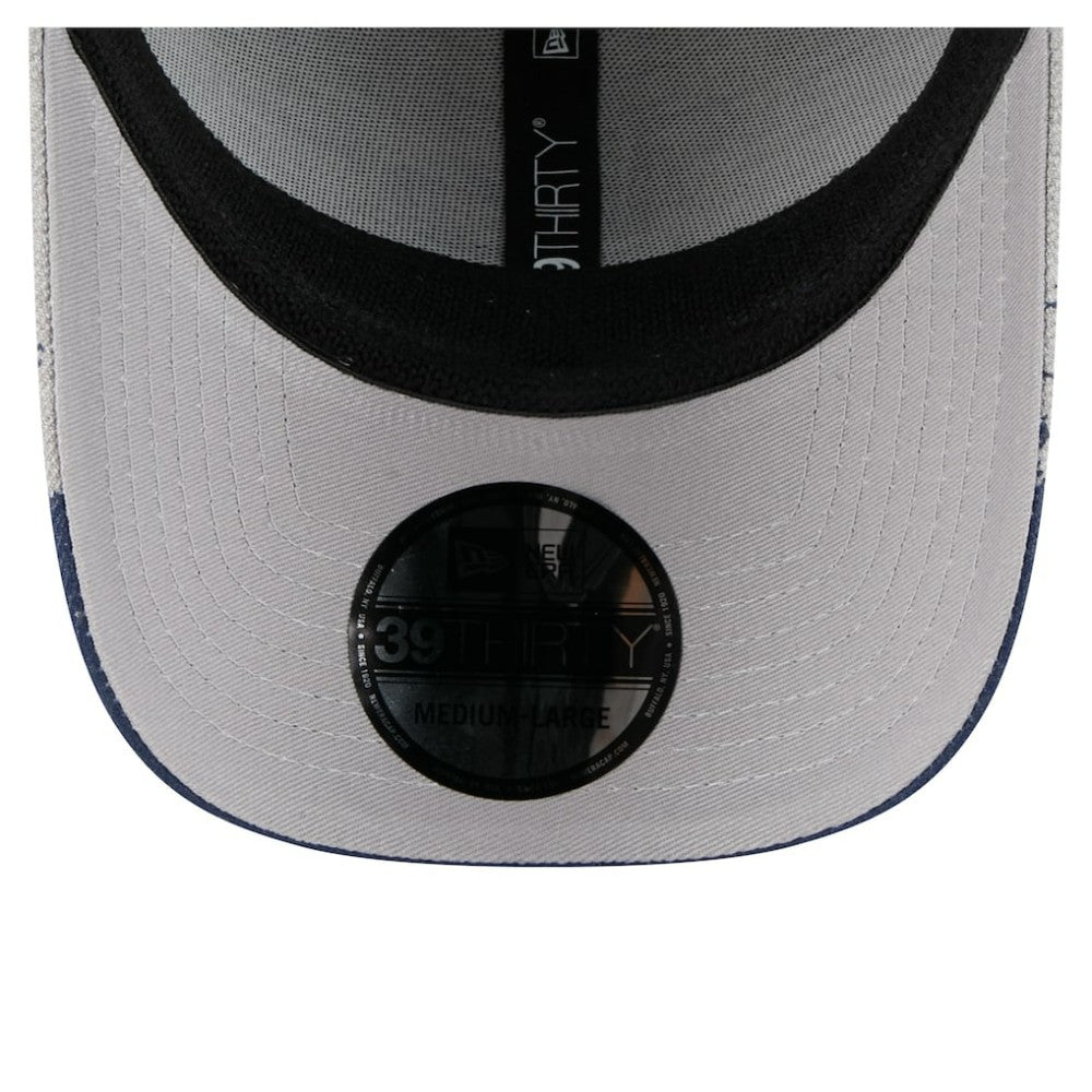 MLB Tampa Bay Rays New Era Visor Paint Splatter 39THIRTY Flex Hat