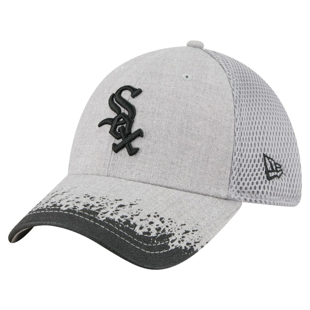 MLB Chicago White Sox New Era Visor Paint Splatter 39THIRTY Flex Hat