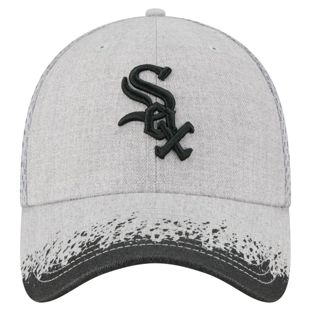 MLB Chicago White Sox New Era Visor Paint Splatter 39THIRTY Flex Hat