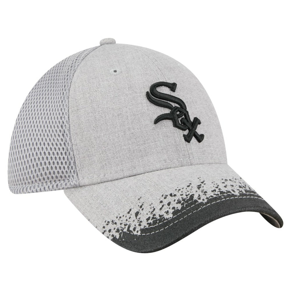 MLB Chicago White Sox New Era Visor Paint Splatter 39THIRTY Flex Hat