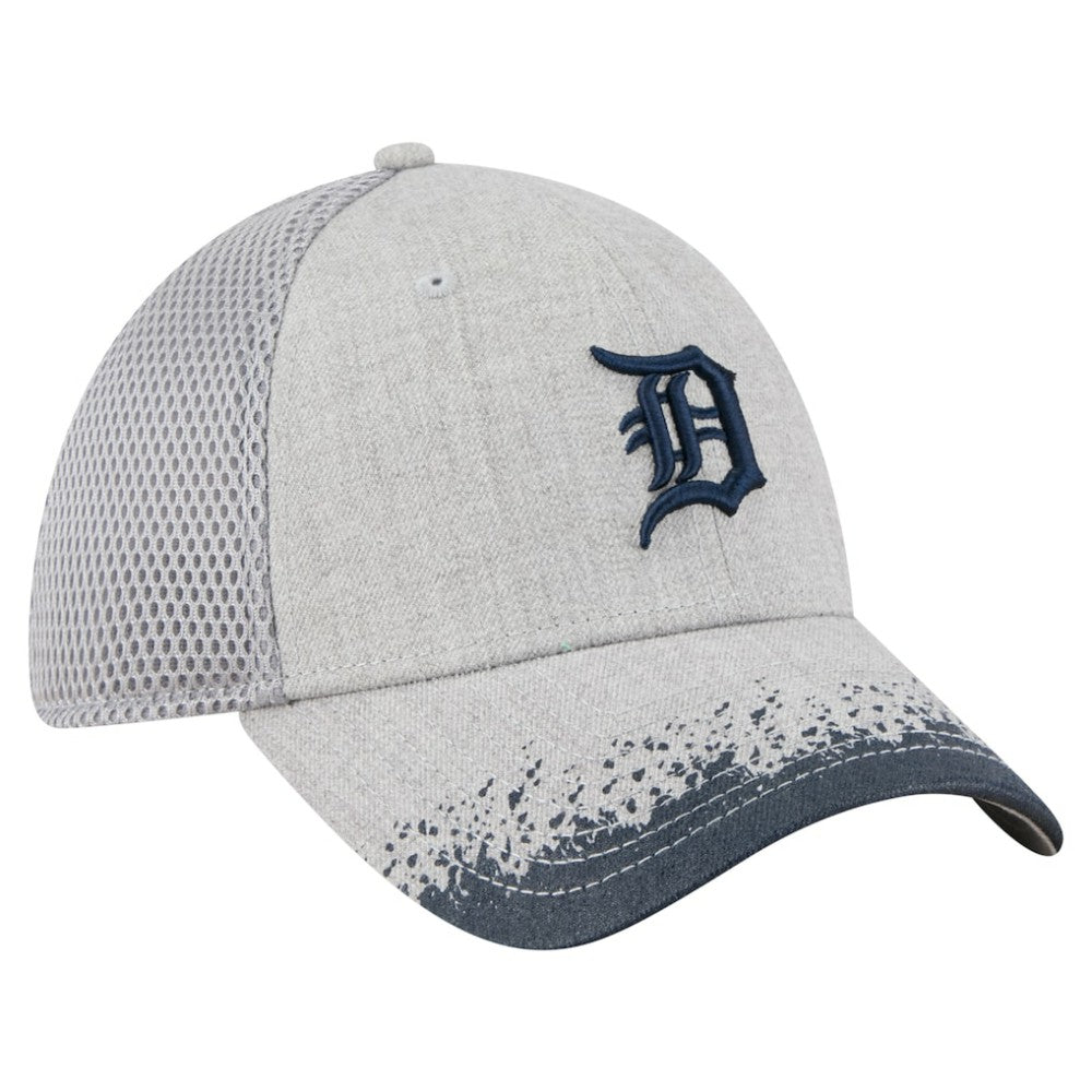 MLB Detroit Tigers New Era Visor Paint Splatter 39THIRTY Flex Hat