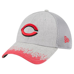 MLB Cincinnati Reds New Era Visor Paint Splatter 39THIRTY Flex Hat