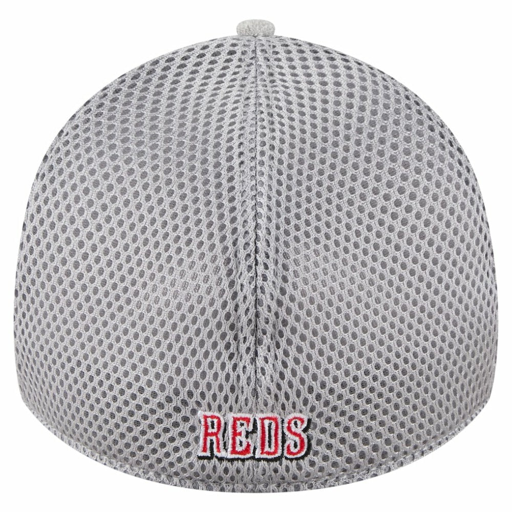 MLB Cincinnati Reds New Era Visor Paint Splatter 39THIRTY Flex Hat