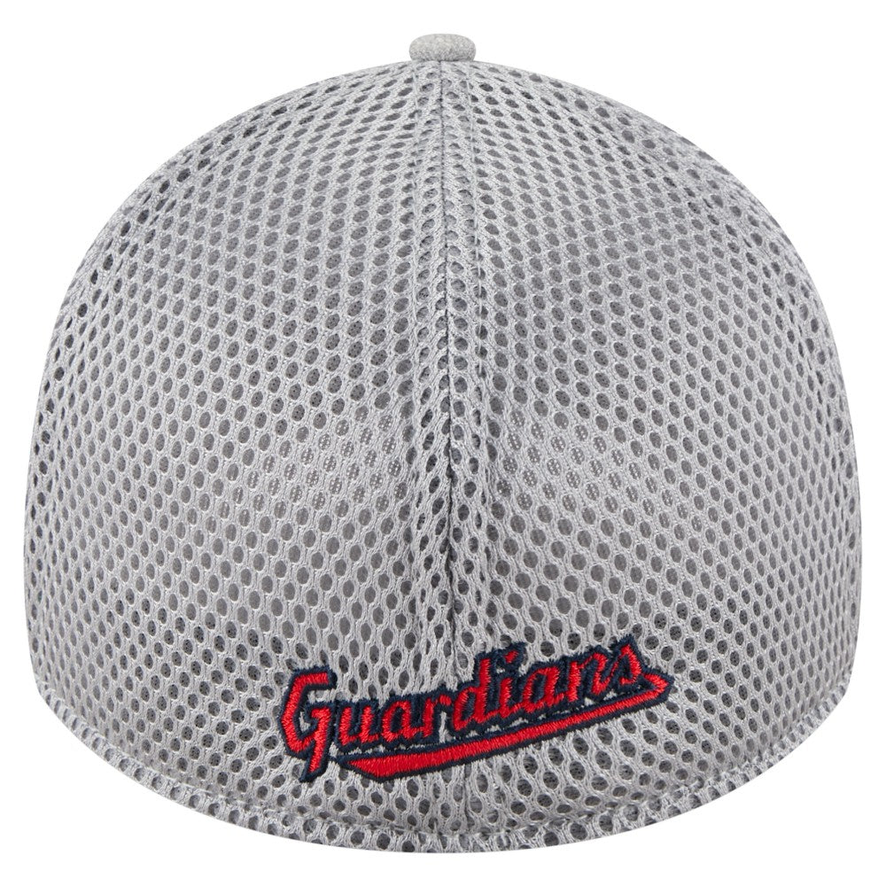 MLB Cleveland Guardians New Era Visor Paint Splatter 39THIRTY Flex Hat