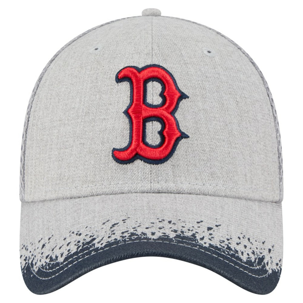 MLB Boston Red Sox New Era Visor Paint Splatter 39THIRTY Flex Hat