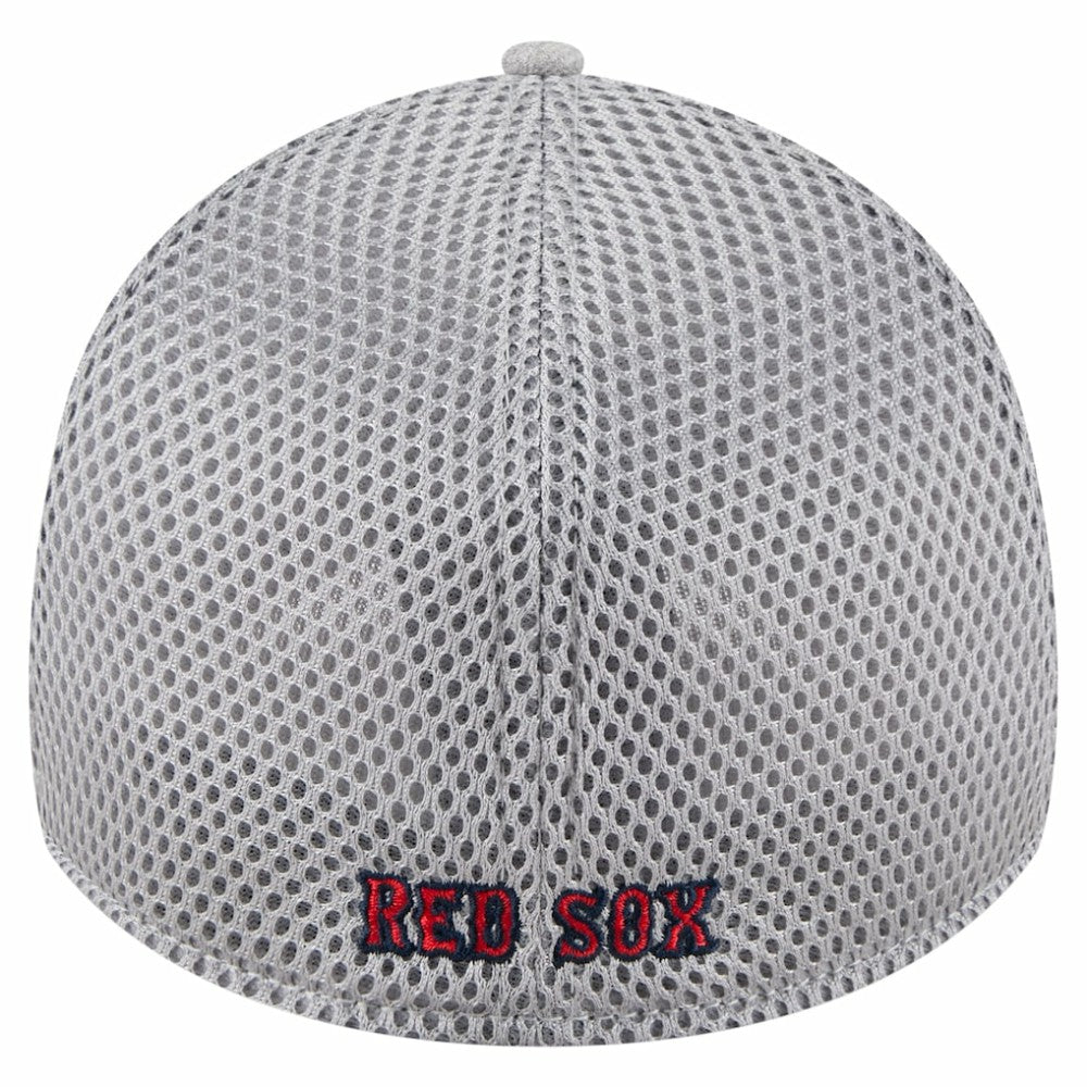 MLB Boston Red Sox New Era Visor Paint Splatter 39THIRTY Flex Hat