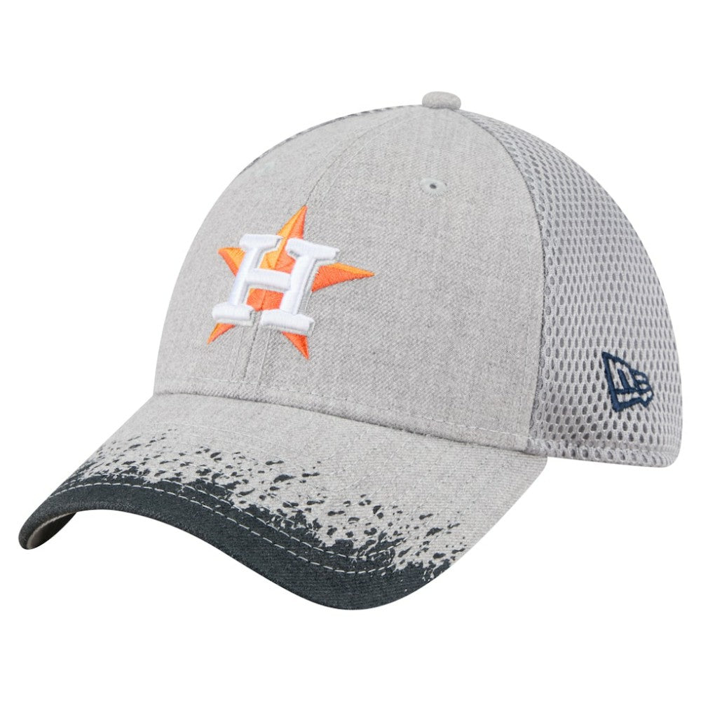 MLB Houston Astros New Era Visor Paint Splatter 39THIRTY Flex Hat