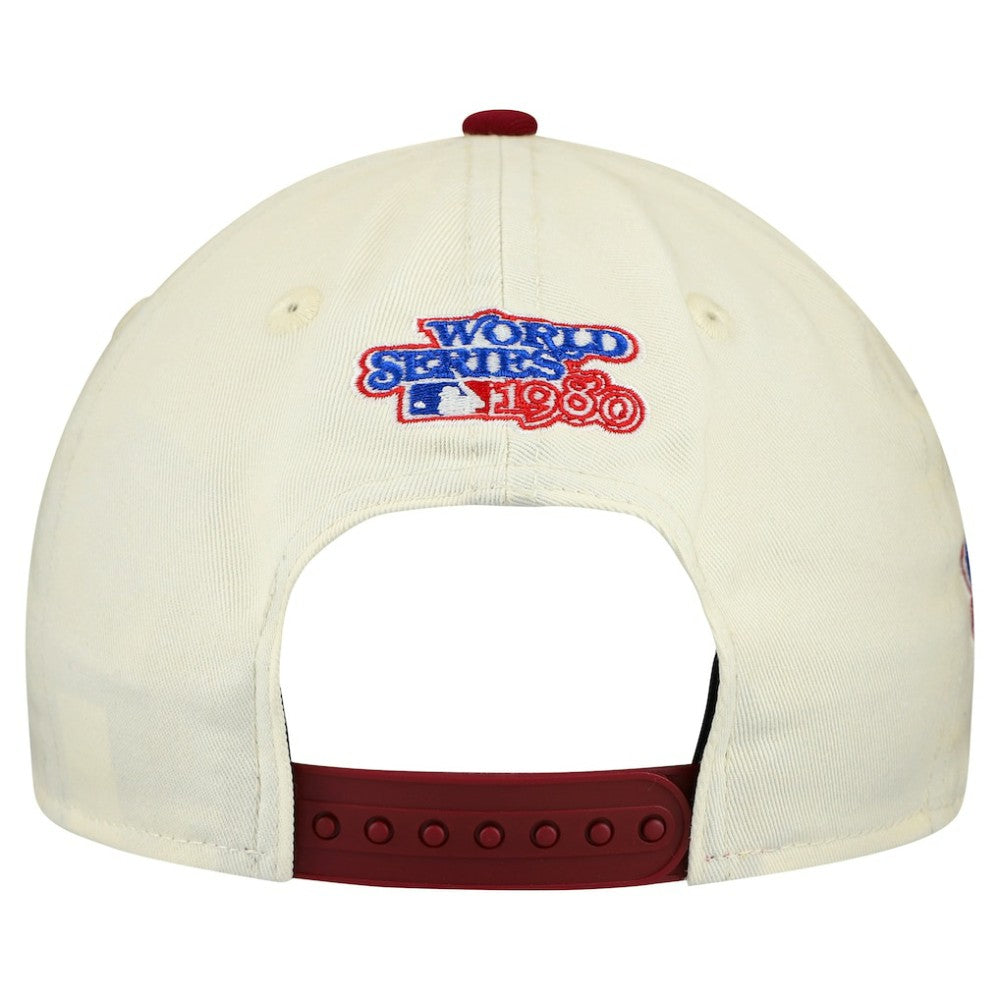 MLB Philadelphia Phillies New Era World Series 9FORTY M-Crown A-Frame Adjustable Hat