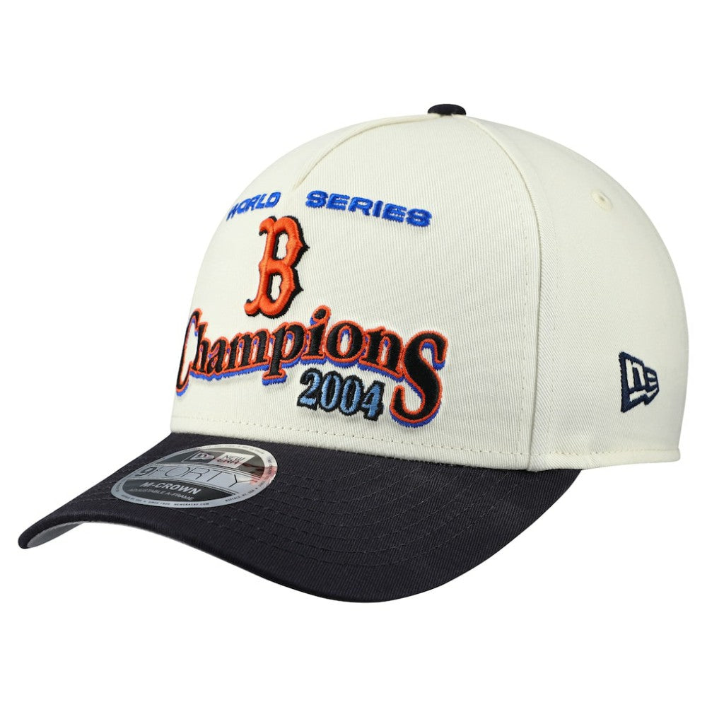 MLB Boston Red Sox New Era World Series 9FORTY M-Crown A-Frame Adjustable Hat