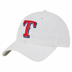 MLB Texas Rangers New Era Women's Floral Mesh 9TWENTY Adjustable Hat