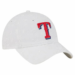 MLB Texas Rangers New Era Women's Floral Mesh 9TWENTY Adjustable Hat