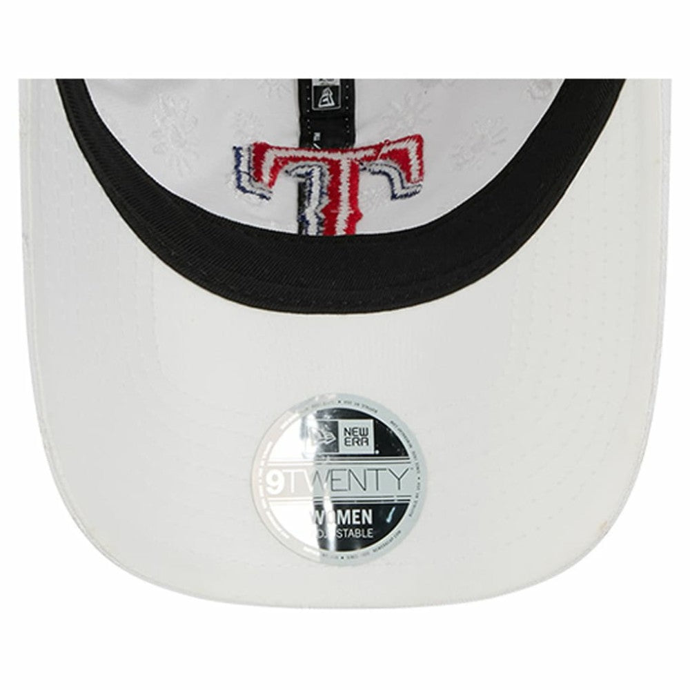 MLB Texas Rangers New Era Women's Floral Mesh 9TWENTY Adjustable Hat