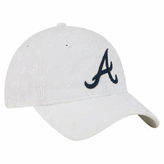 MLB Atlanta Braves New Era Women's Floral Mesh 9TWENTY Adjustable Hat