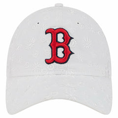 MLB Boston Red Sox New Era Women's Floral Mesh 9TWENTY Adjustable Hat