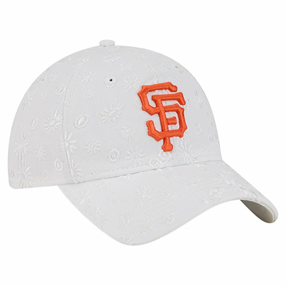 MLB San Francisco Giants New Era Women's Floral Mesh 9TWENTY Adjustable Hat
