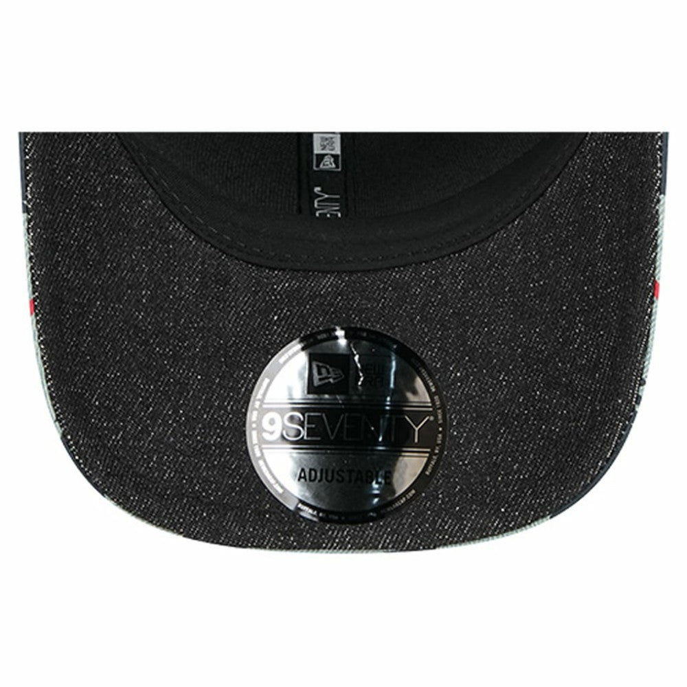 MLB Atlanta Braves New Era Aztec Denim 9SEVENTY Adjustable Hat