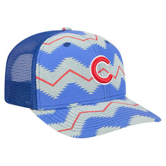 MLB Chicago Cubs New Era Aztec Denim 9SEVENTY Adjustable Hat