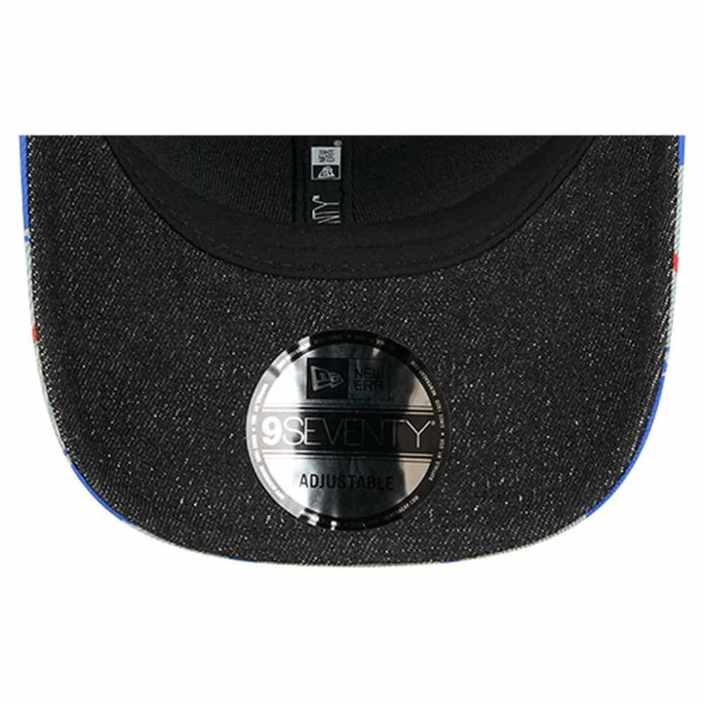 MLB Chicago Cubs New Era Aztec Denim 9SEVENTY Adjustable Hat