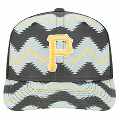 MLB Pittsburgh Pirates New Era Aztec Denim 9SEVENTY Adjustable Hat