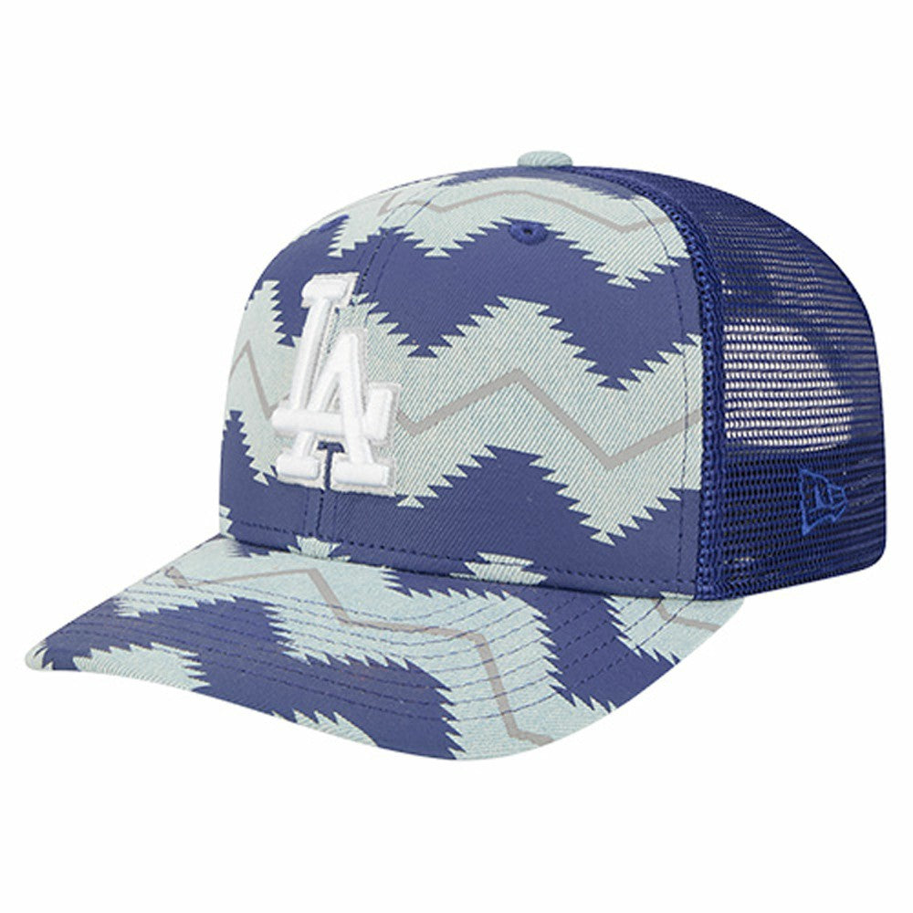 MLB Los Angeles Dodgers New Era Aztec Denim 9SEVENTY Adjustable Hat