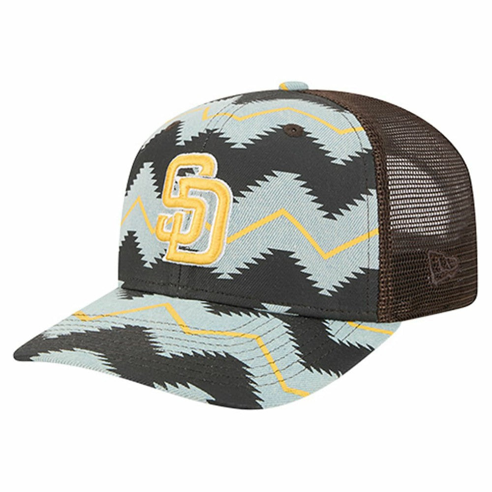 MLB San Diego Padres New Era Aztec Denim 9SEVENTY Adjustable Hat