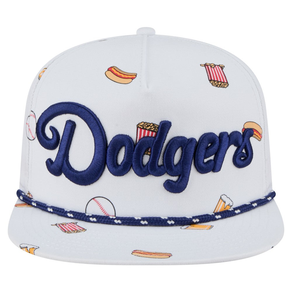 MLB Los Angeles Dodgers New Era Team Cheer Rope 19TWENTY Adjustable Hat