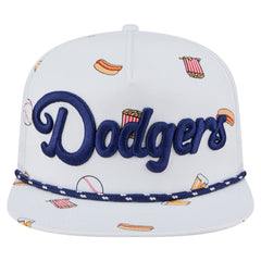 MLB Los Angeles Dodgers New Era Team Cheer Rope 19TWENTY Adjustable Hat