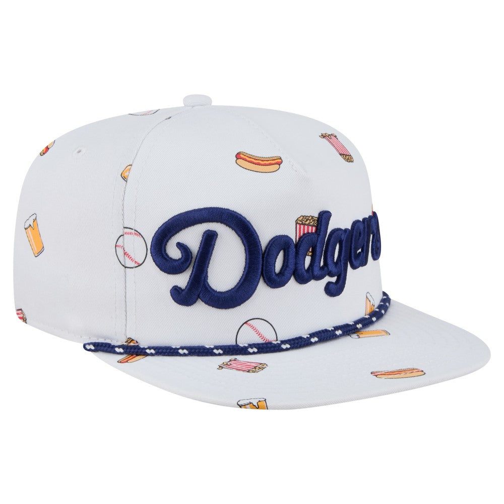 MLB Los Angeles Dodgers New Era Team Cheer Rope 19TWENTY Adjustable Hat