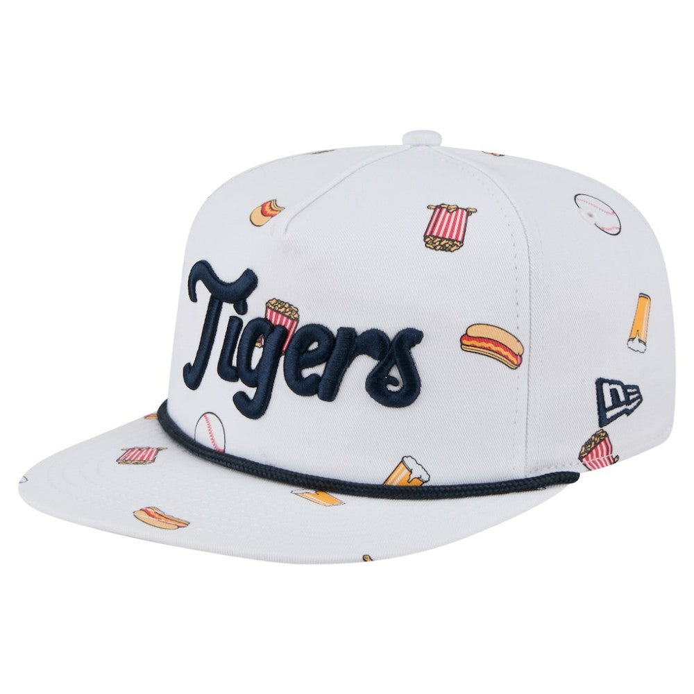 MLB Detroit Tigers New Era Team Cheer Rope 19TWENTY Adjustable Hat