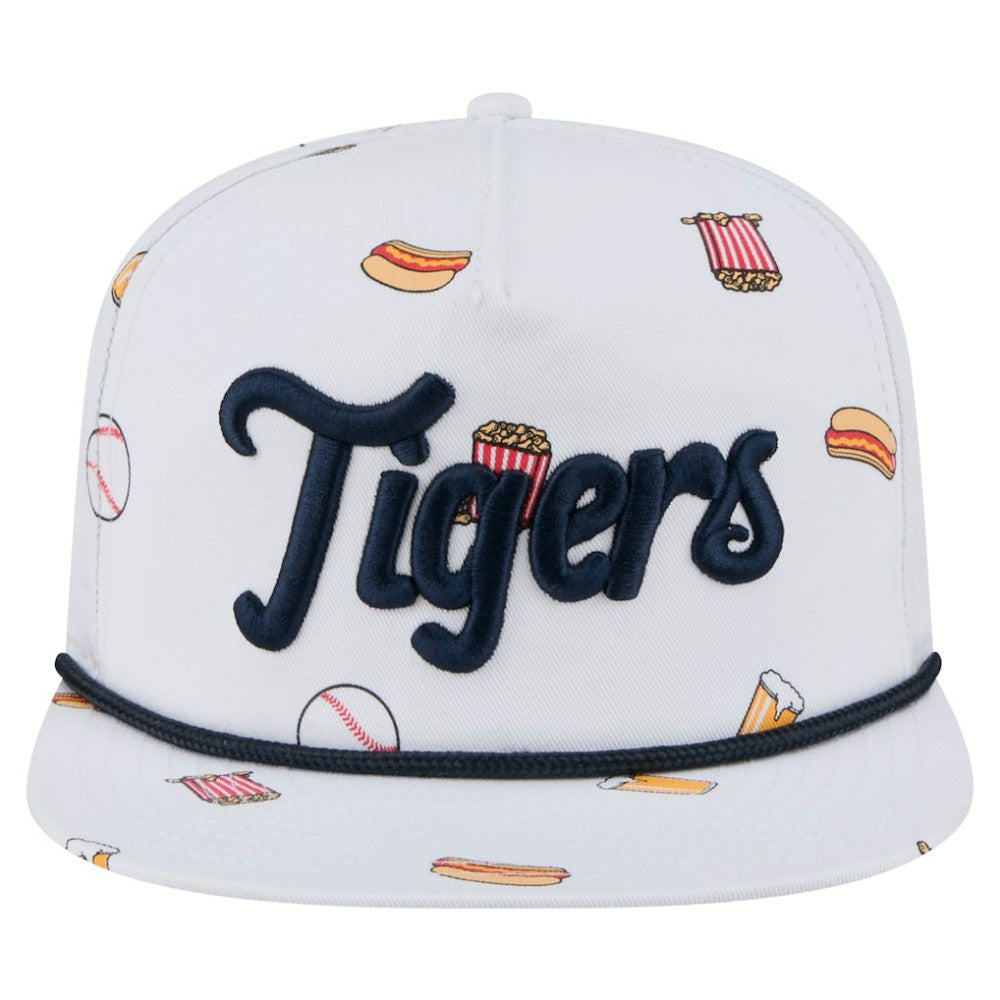 MLB Detroit Tigers New Era Team Cheer Rope 19TWENTY Adjustable Hat