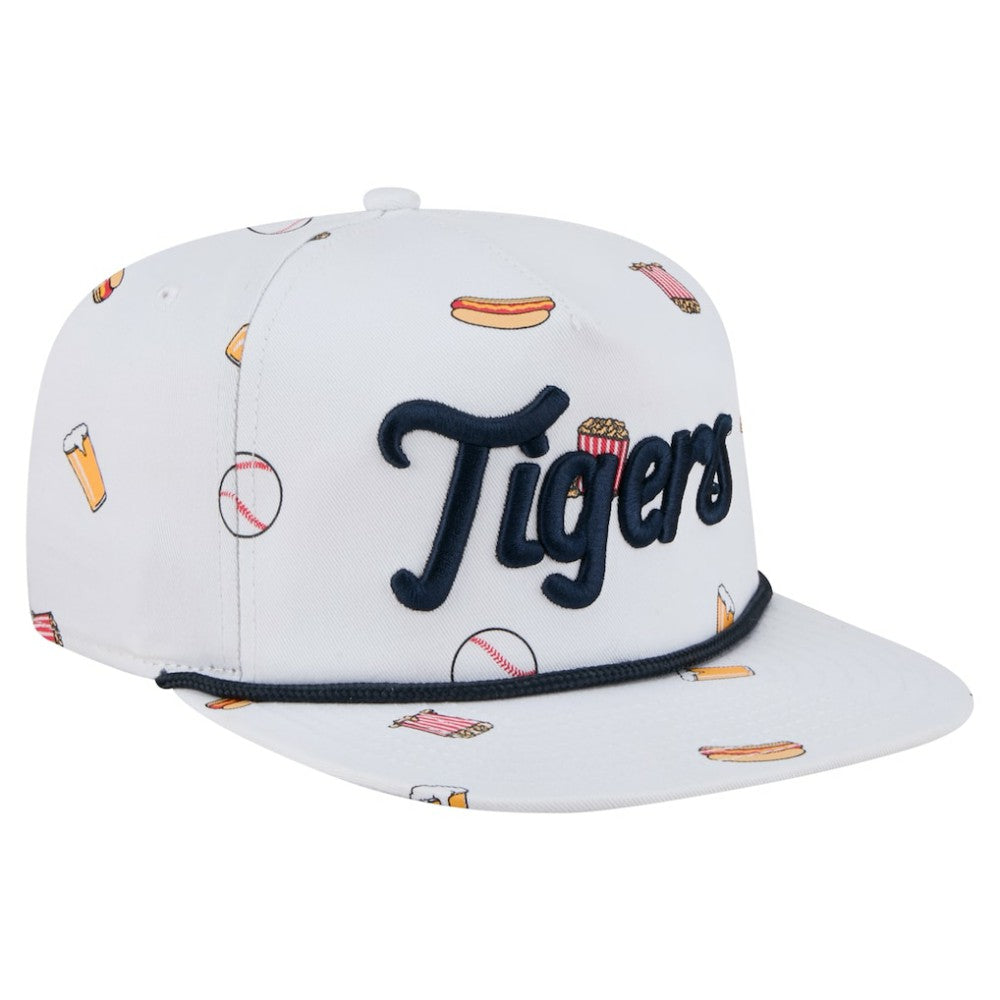 MLB Detroit Tigers New Era Team Cheer Rope 19TWENTY Adjustable Hat