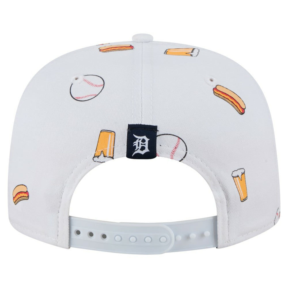 MLB Detroit Tigers New Era Team Cheer Rope 19TWENTY Adjustable Hat