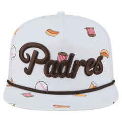 MLB San Diego Padres New Era Team Cheer Rope 19TWENTY Adjustable Hat