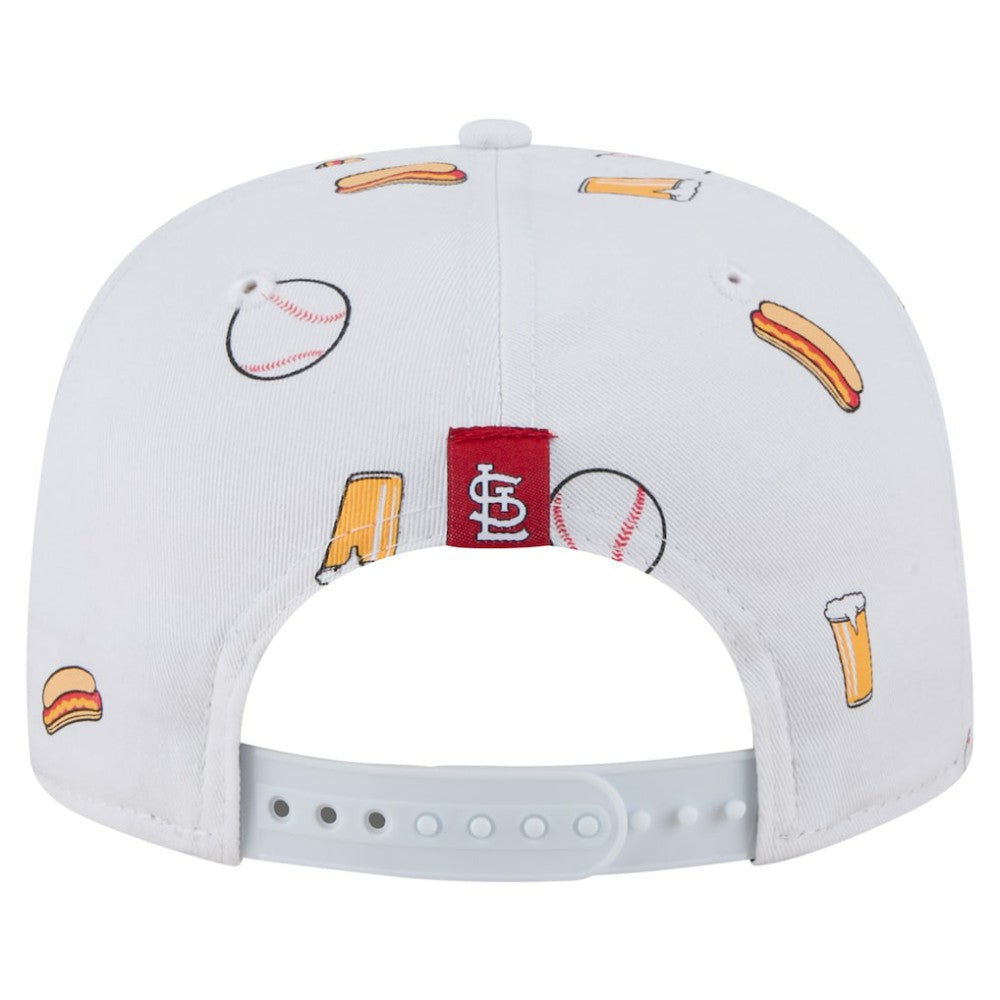 MLB St. Louis Cardinals New Era Team Cheer Rope 19TWENTY Adjustable Hat