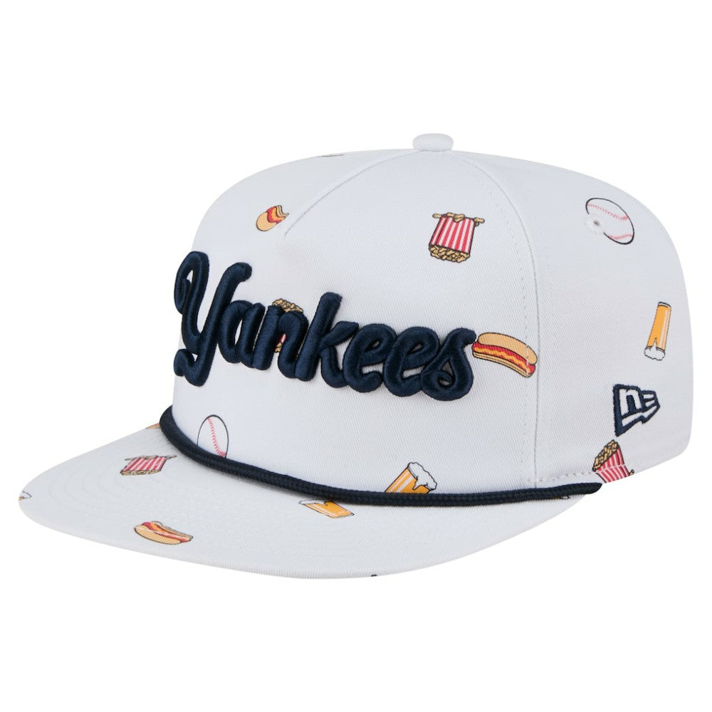 MLB New York Yankees New Era Team Cheer Rope 19TWENTY Adjustable Hat