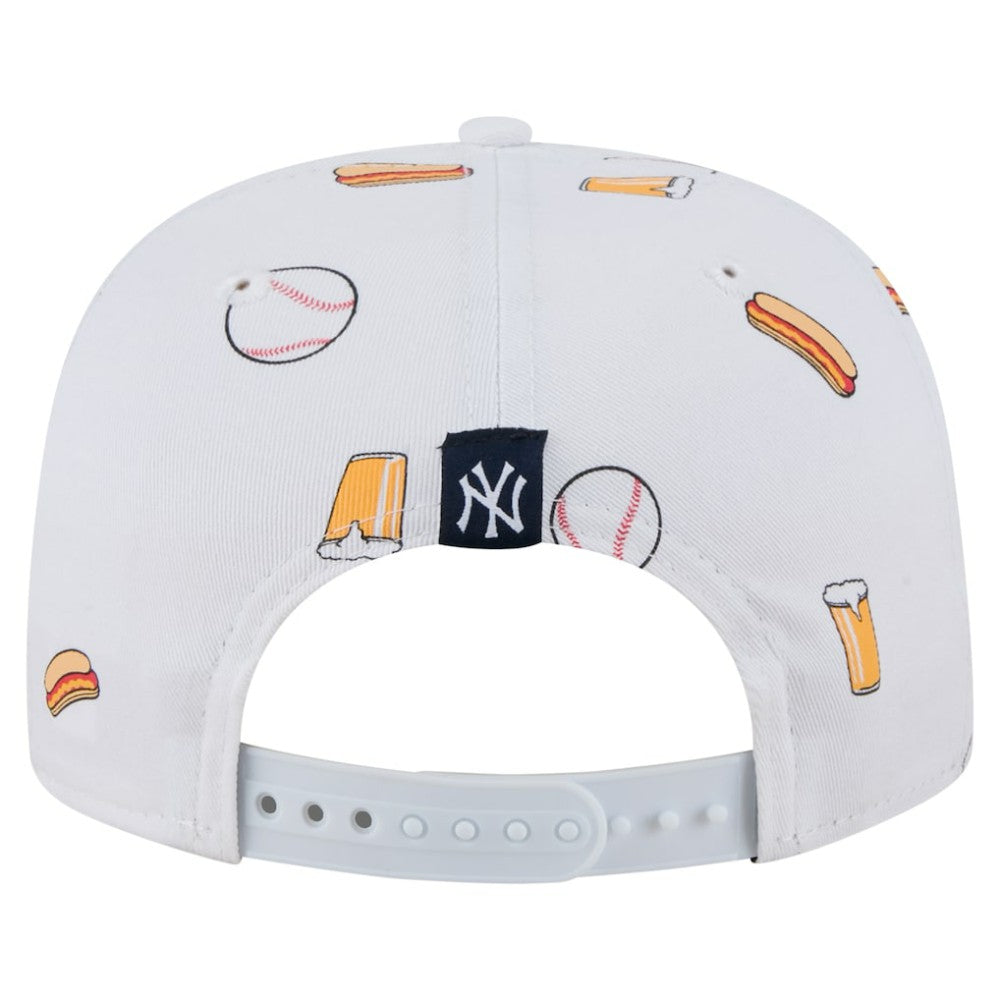 MLB New York Yankees New Era Team Cheer Rope 19TWENTY Adjustable Hat