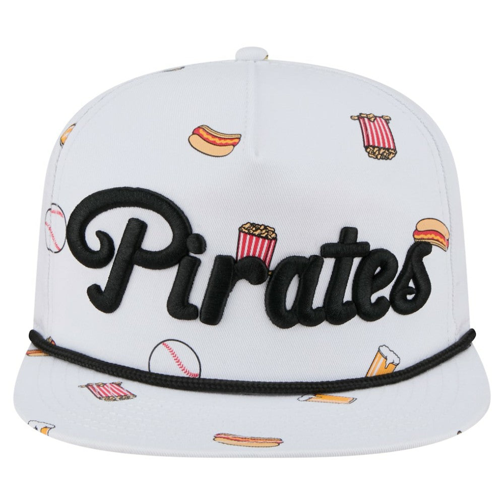 MLB Pittsburgh Pirates New Era Team Cheer Rope 19TWENTY Adjustable Hat