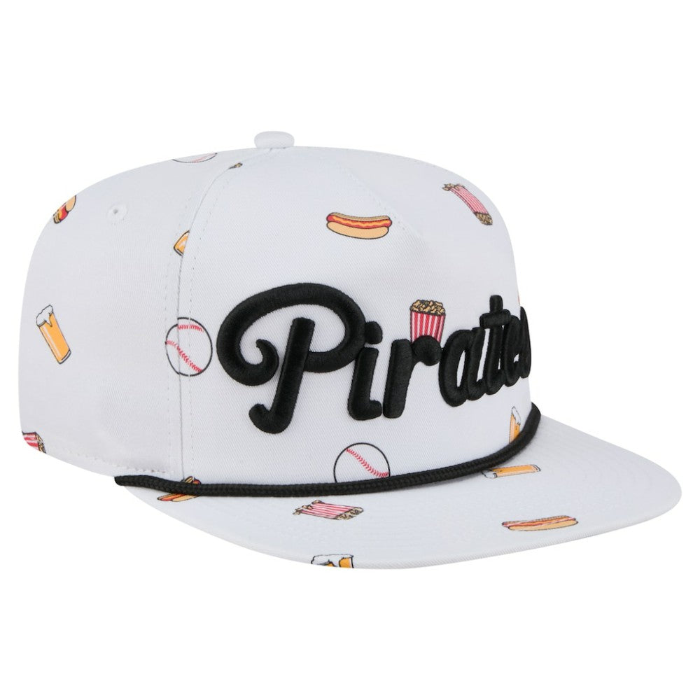 MLB Pittsburgh Pirates New Era Team Cheer Rope 19TWENTY Adjustable Hat
