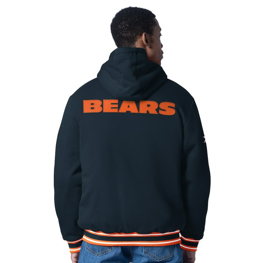 G-III Sports by Carl Banks Power Forward Commemorative Full-Zip Hooded Jacket - Chicago Bears