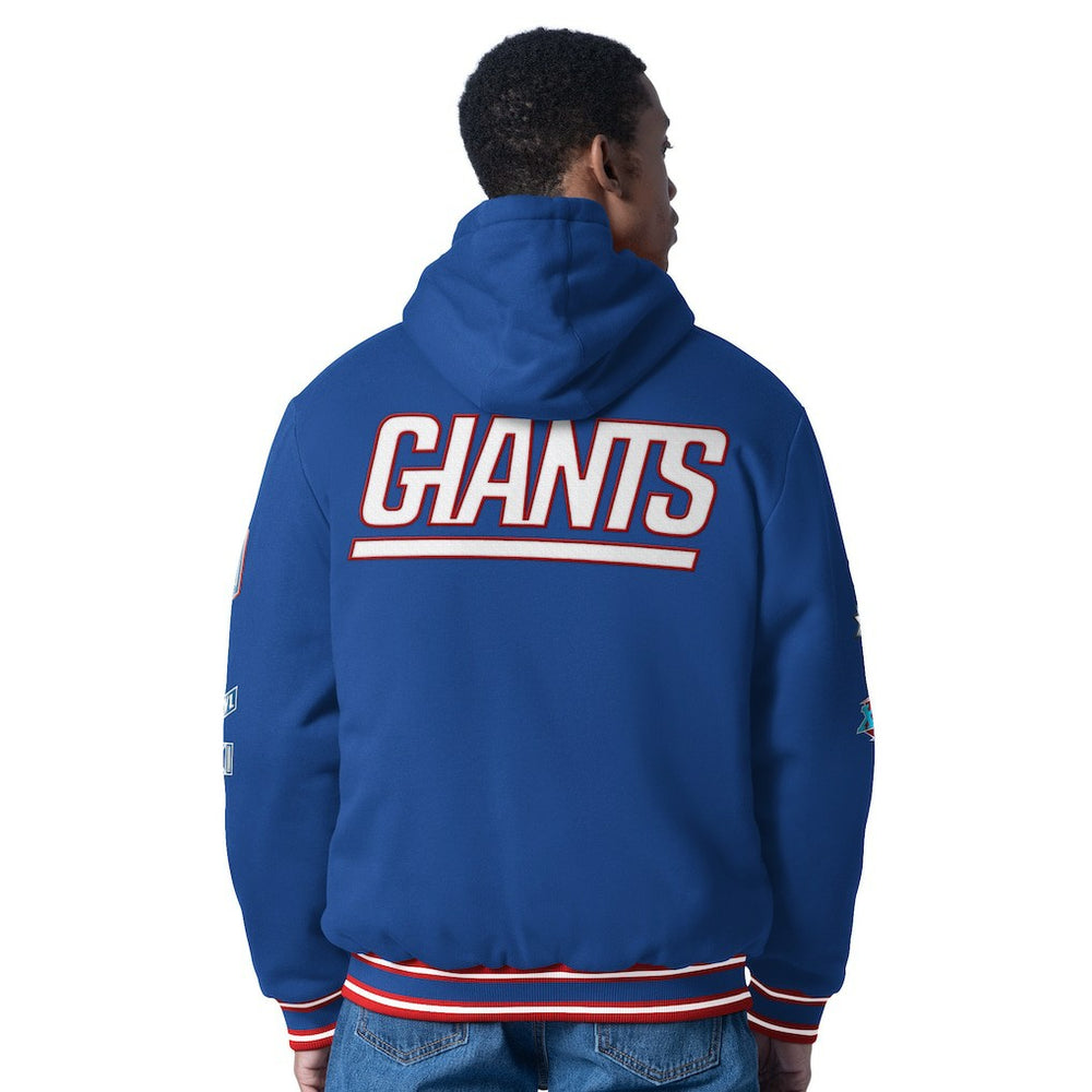 G-III Sports by Carl Banks Power Forward Commemorative Full-Zip Hooded Jacket - New York Giants