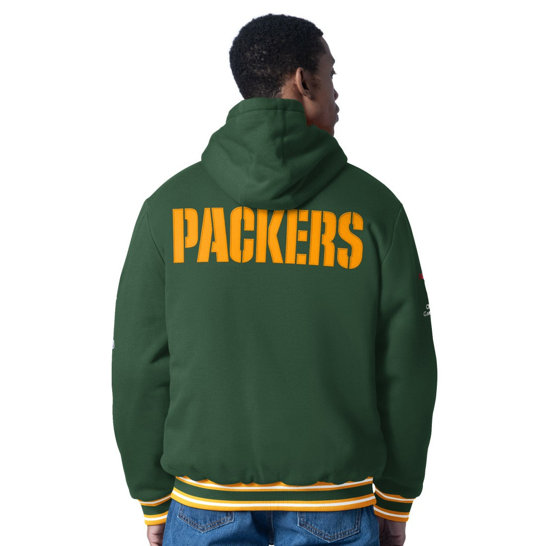 G-III Sports by Carl Banks Power Forward Commemorative Full-Zip Hooded Jacket - Green Bay Packers
