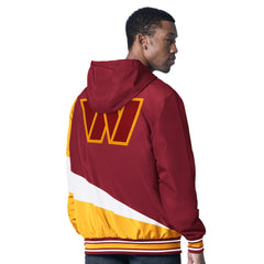 G-III Sports by Carl Banks Dual Threat Reversable Full-Zip Hooded Jacket - Washington Commanders