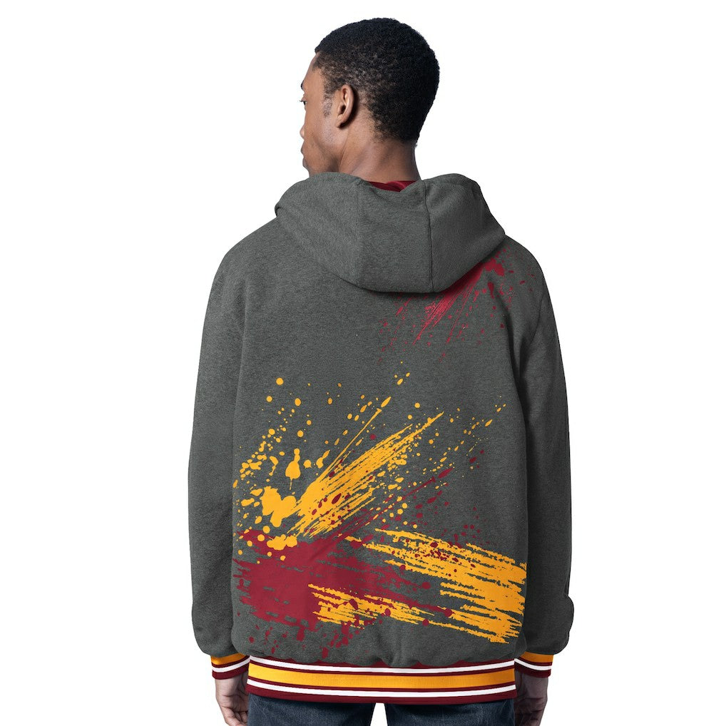 G-III Sports by Carl Banks Dual Threat Reversable Full-Zip Hooded Jacket - Washington Commanders