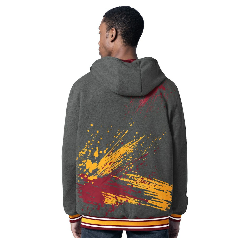 G-III Sports by Carl Banks Dual Threat Reversable Full-Zip Hooded Jacket - Washington Commanders