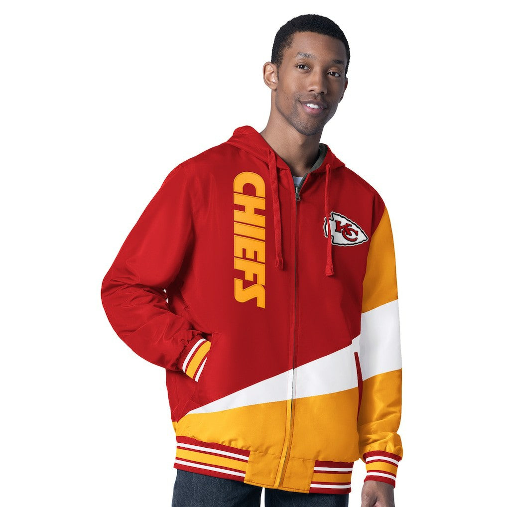 G-III Sports by Carl Banks Dual Threat Reversable Full-Zip Hooded Jacket - Kansas City Chiefs
