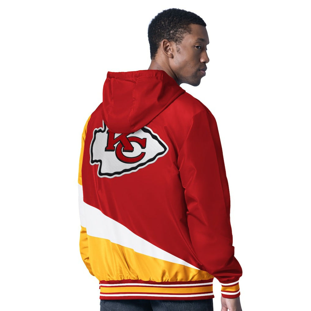 G-III Sports by Carl Banks Dual Threat Reversable Full-Zip Hooded Jacket - Kansas City Chiefs
