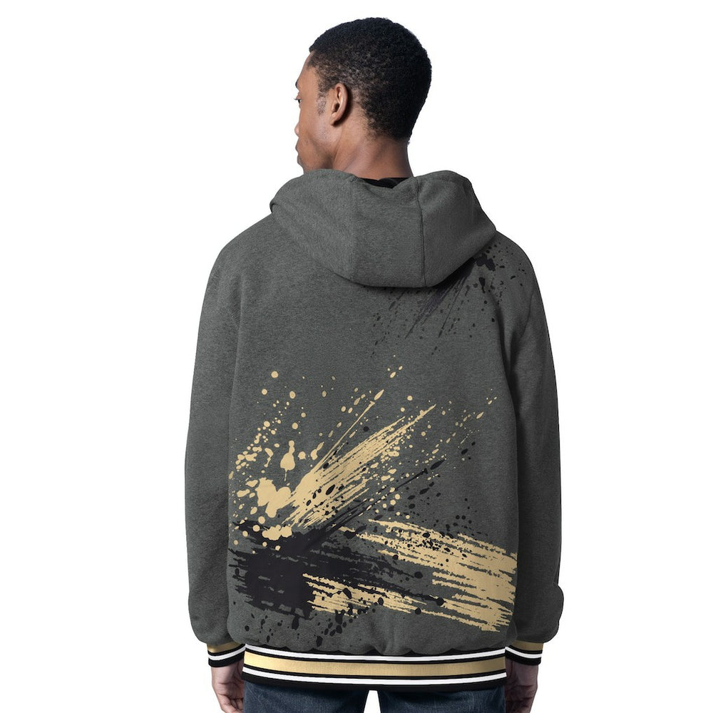 G-III Sports by Carl Banks Dual Threat Reversable Full-Zip Hooded Jacket - New Orleans Saints