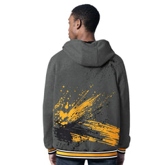 G-III Sports by Carl Banks Dual Threat Reversable Full-Zip Hooded Jacket - Pittsburgh Steelers