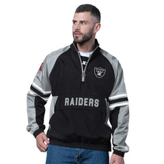 Starter Prospect Half-Zip Pullover - Las Vegas Raiders