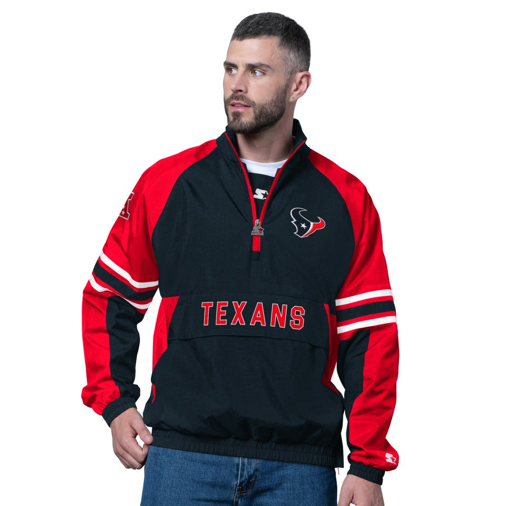 Starter Prospect Half-Zip Pullover - Houston Texans